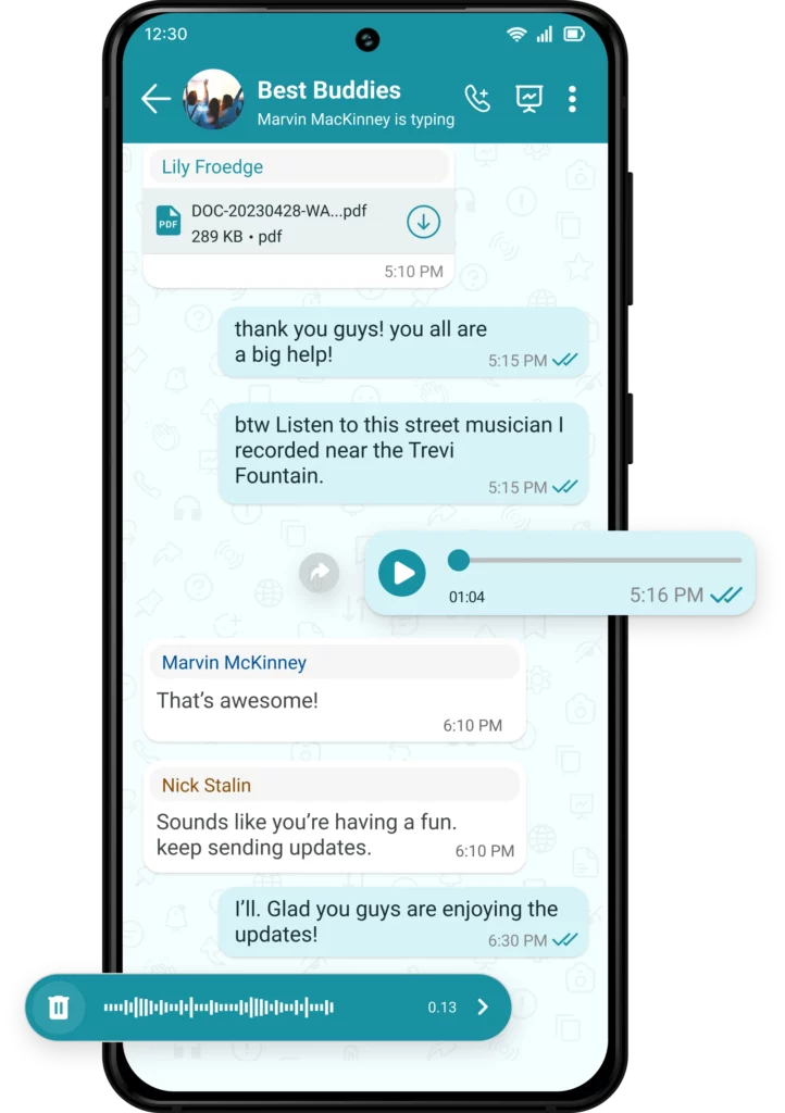 Group Chats: Secure Collaboration